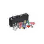 Malette professionnelle de poker 500 jetons laser coffret de poker - coffret en aluminium noir naizy Malette professionnelle de poker 500 jetons laser coffret de poker - coffret en aluminium noir naizy