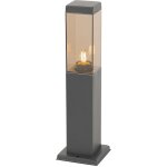 Malios - lampe sur pied extrieur - 1 lumire - l 12. 5 cm - bronze - moderne - clairage extrieur - ...