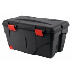 Malle trafic 85 l 75 x 45 x 39 noir / rouge