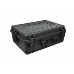 Mallette de transport robuste noir avec mousse 35 litres cfw58317