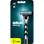 Manche de rasoir gillette mach3 + 2 lames de rechange