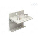 Manchon support �querre (coulissant) pour raccorder 2 rails 13312 ou 13108 - mantion