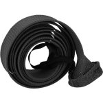 Manchon tress� extensible pour canne � p�che - protection de rod cover (noir)