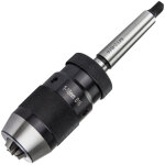 Mandrin autoserrant sans cl� 1 - 16 mm avec arbre mt2 - b16 - parfait pour perceuse d'�tabli (type mk2) ...
