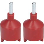 Mandrin de perceuse �lectrique pour cl�ture kit d'installation de 2 pi�ces pour vis d'isolateurs outil ...