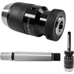 Mandrin perceuse mk2 - b16 avec plage de serrage 16mm, mandrin tour a bois, mandrin de perage de tour ...