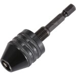 Mandrin de perceuse sans cl� � changement rapide, adaptateur convertisseur 6, 35 mm, tige hexagonale ...