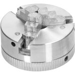 Mandrin de tour � 3 m�choires / 4 m�choires, boulon de montage manuel � centrage automatique pour meulage, ...