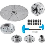 Mophorn - vevor mandrin tour a bois ? 96 mm mandrin de tour a 4 machoires kp965 mandrin de tournage a ...