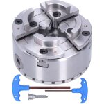 Mandrin de tour, mandrin de tour � centrage automatique en m�tal m33 4 pouces 4 m�choires pr�cision 0, ...
