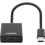 Manhattan - usb 3. 0 adaptateur [1x usb 3. 0 m�le type a - 1x hdmi femelle] 153690 15 cm d392032