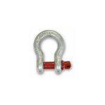 Manille lyre acier galvanis� charge maximale 4, 75t - chapuis - klb205