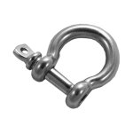 Manille lyre à vis 6mm inox a4 aisi 316 Manille lyre à vis 6mm inox a4 aisi 316