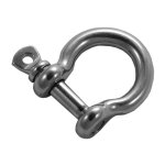 Manille lyre à vis 8mm inox a4 aisi 316 Manille lyre à vis 8mm inox a4 aisi 316