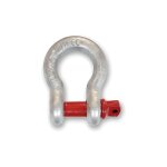 Manille lyre vis 9, 5t acier galvanis� - chapuis - klb208