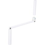Manivelle volet roulant diam�tre 12mm blanc ? torbel 0843250