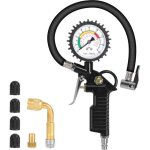 Manometre pression pneu, 220psi poign�e gonflage avec outil de noyau de valve, gonfleur pneu, accessoires ...