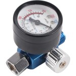Manom�tre de r�gulateur de pression d'air 1 / 4 po. pour pistolet � peinture en a�rosol, r�gulateur pression ...