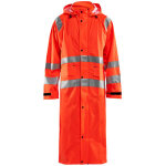 Manteau de pluie imperm�able blaklader haute visibilit� classe 3 orange 3xl