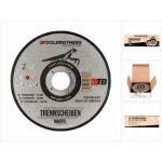 Toolbrothers - mantis set de 25 disques  trononner de qualit professionnelle, 125 x 22, 23 x 1 mm ...