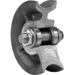 Mantion - galet fonte gorge ronde 150mm 1009gr