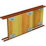 Mantion ? rail de porte coulissante 5m avec garniture � encastrer pour charge 25kg ? galet nylon ? installatio ...