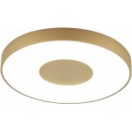 Mantra - plafonnier design, lampe de plafond coin led or en plastique Mantra - plafonnier design, lampe de plafond coin led or en plastique