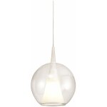 Mantra - suspension, lampe suspendue elsa blanc en verre