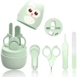 Manucure b�b� kit 4 - en - 1 avec �tui, coupe - ongles, ciseaux, lime et pince � �piler kit soins des ...
