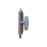 Cremone 3 points bouton akulon gris + accessoire - map - map - 3bpg