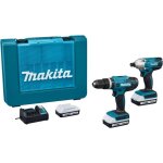 Marca - makita dk18922a01 ensemble de cl�s � chocs et � percussion 18 v avec batteries