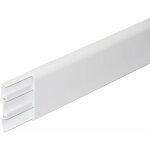 Mon march� d�co - plinthe passe - c�ble pvc 80 mm - blanc - 1. 80 m, � l'unit�