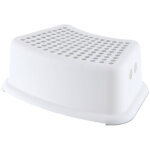 Marchepied enfant antid�rapant avec poign�es, salle de bain / cuisine / apprentissage propret� / lavabo ...