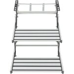 Marchepied manuel pour camping - car, double �tape, marchepied en aluminium, montage - marchepied de ...