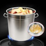 Marmite de cuisine 35 litres diam�tre de la marmite 360 mm acier inoxydable ustensiles de cuisine