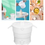 Marmite lectrique multifonction 1, 2 l portable et pliable pour la maison, le dortoir, le bureau, les ...