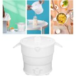 Marmite lectrique multifonction 1, 2 l portable et pliable pour la maison, le dortoir, le bureau, les ...
