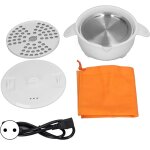 Marmite lectrique multifonction 1, 2 l, portable et pliable, pour la maison, le dortoir, le bureau, ...