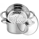 Marmite � vapeur kinghoff 3 pi�ces 24 cm kh - 3318