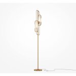 Maytoni - marmo lampadaire moderne 2 lumi�res or g9