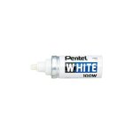 Marqueur peinture blanc pentel white 100w - indlbile, pointe ogive