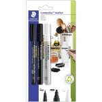 Marqueur permanent lumocolor noir, blanc 3 pc(s) - staedtler Marqueur permanent lumocolor noir, blanc 3 pc(s) - staedtler
