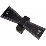 Marqueur de queue d'aronde pour le travail du bois, alliage d'aluminium, gabarit de marquage jauge de ...