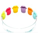 Marqueur verre, marqueur de verre, marqueurs de verre � vin, adorable forme de langue, convient pour ...