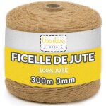 (marron)creative deco 300m ficelle jute �paisseur 3mm ficelle jardinage deco mariage champetre ficelle ...