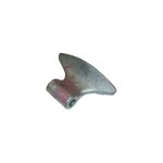 Marteau pour broyeur agricole adaptable sur perfect - : de fixation: 20, 5mm, rayon: 100, largeur: 200mm ...