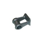 Marteau pour broyeur agricole adaptable sur rousseau - : de fixation: 25, 5mm, rayon: 70, largeur: 65mm ...