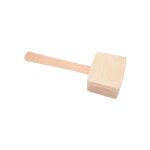 Materiauxbrico. com - marteau carr� en bois 500g pour burins