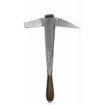 Marteau de couvreur manche cuir panne large pour droitier dimos 135583