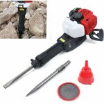 Marteau de d�molition � essence 2 temps 52cc 44 mm monocylindre marteau burineur d�molition